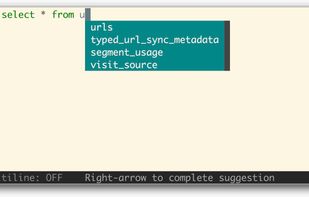 LiteCLI screenshot 1