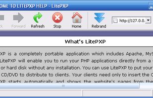 In the main window of LitePXP you can click the Rebrand button to open the Rebrand window.