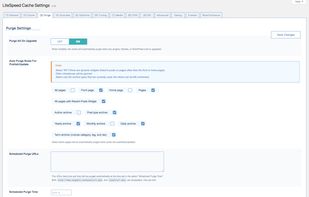 LiteSpeed Cache screenshot 1