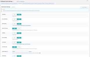 LiteSpeed Cache screenshot 3