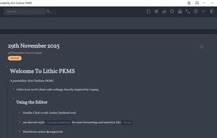 Lithic PKMS screenshot 1