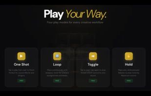 4 Different Pad Modes for each soundboard pad:One Shot, Loop, Toogle and Hold. 