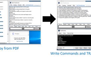 Little Transformer: Text Editor with TTS screenshot 1