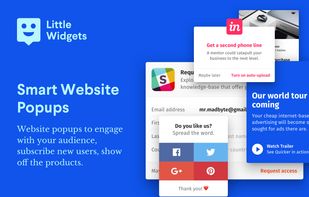 Little Widgets — HTML Website Widgets, Popups and Forms.