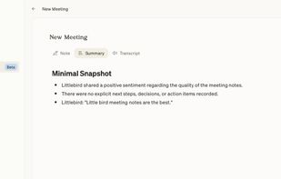 Littlebird screenshot 1