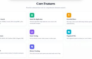 Lixplore-cli screenshot 1