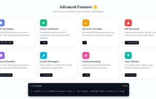 Lixplore-cli screenshot 2