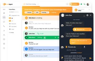 LiveAgent screenshot 1