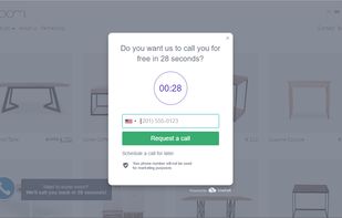 LiveCall widget and screan can be customised