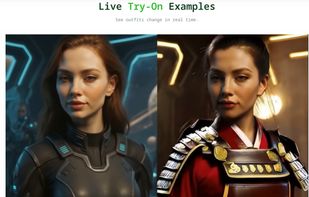live try on demo compare