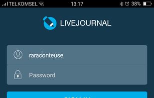 android app login (via username or social media)