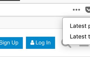 Livemarks screenshot 1