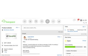 Livespace CRM screenshot 3