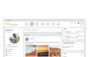 Livespace CRM screenshot 2