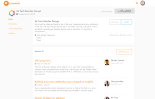 Livevents screenshot 1