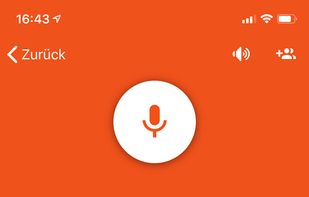 Speake Screen on iPhone