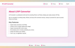 LIVP Converter screenshot 2