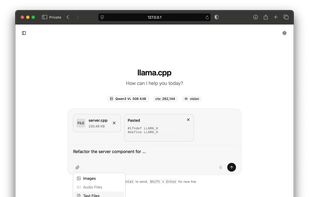 Add multiple text files from disk or from the clipboard to the context of your conversation