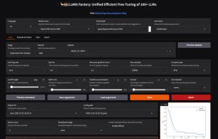 LLaMA Factory screenshot 1