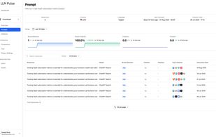 LLM Pulse screenshot 2