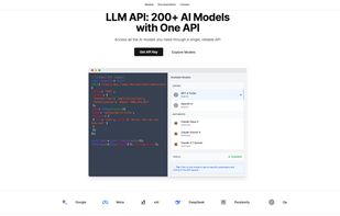 LLM API screenshot 1
