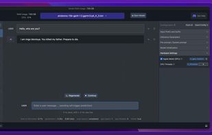 LM Studio screenshot 1