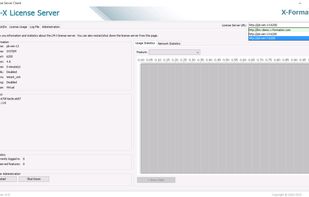 LM-X License Manager screenshot 2