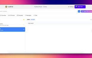 LoadFast screenshot 1