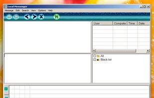 Local lan messenger screenshot 1