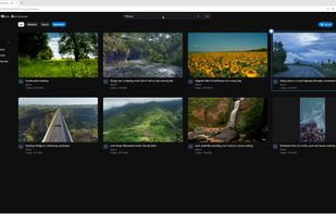 Find matching videos with tag search and browse the results in one view.