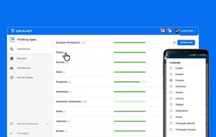 Localazy screenshot 1