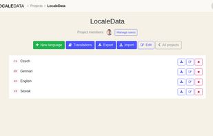 LocaleData screenshot 1