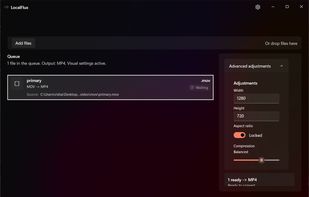 Localflux screenshot 1