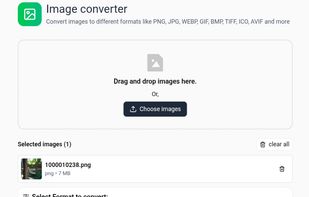 Image converter tool