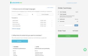 Easy online order in 3 steps