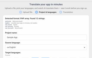 Localization.One screenshot 1