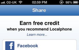 Localphone screenshot 3