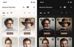 Mobile Application - Characters