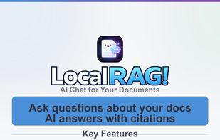 LocalRAG! screenshot 1
