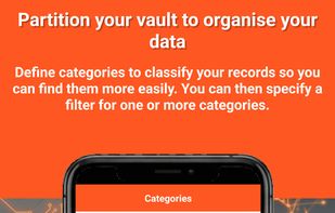Partition your vault to orgnise your data