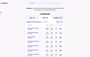 LocalScore screenshot 1