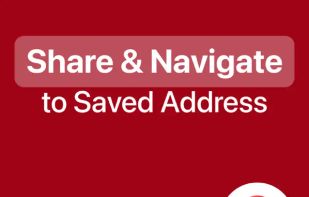 Share, copy, or navigate to saved addresses in seconds. Access your locations anytime with less hassle.