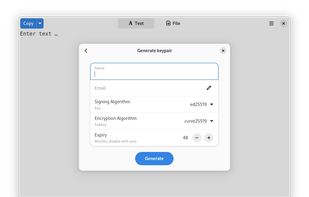 Lock GnuPG screenshot 3