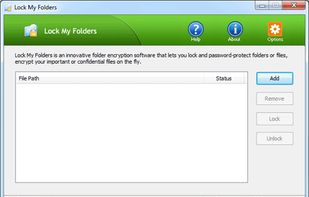 Lock My Folders screenshot 1