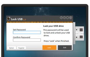 Lock USB screenshot 1