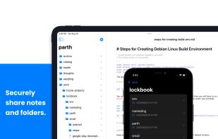 Lockbook screenshot 1