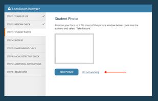 LockDown Browser screenshot 1
