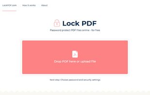 LockPDF screenshot 1