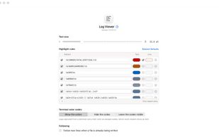 Log Viewer screenshot 2