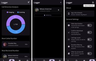 Logger screenshot 1